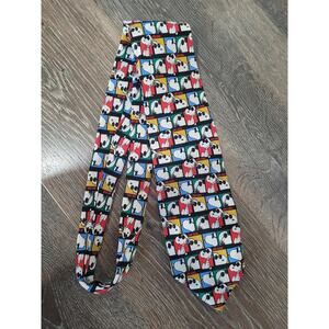 Charlie Brown Snoopy "Joe Cool" Silk Vintage Tie‎ Peanuts #17